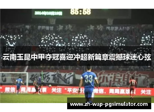 云南玉昆中甲夺冠喜迎冲超新篇章震撼球迷心弦 云南玉昆中甲夺冠喜迎冲超新篇章震撼球迷心弦